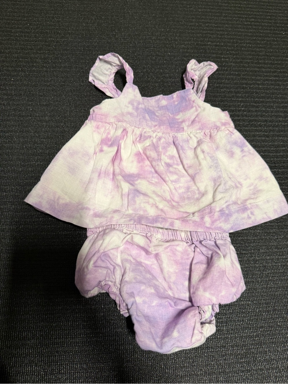 Baby GAP Lavender Tie-Dye Baby Dress & Bloomers